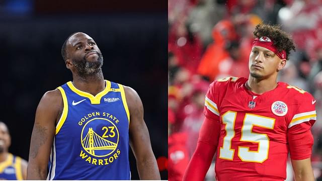 Draymond Green and Patrick Mahomes