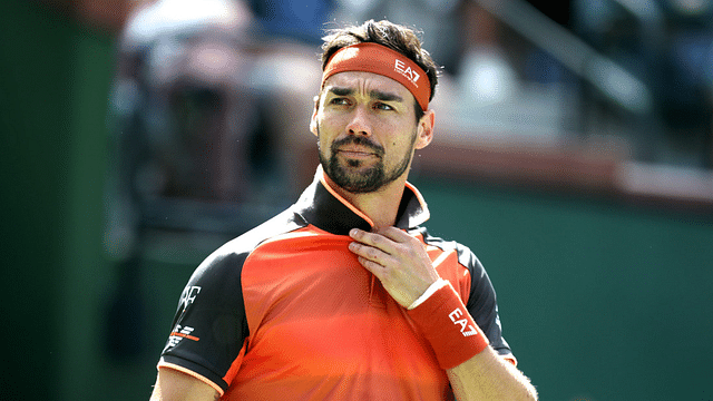 Italian Fabio Fognini fell to American Ben Shelton during the BNP Paribas Open