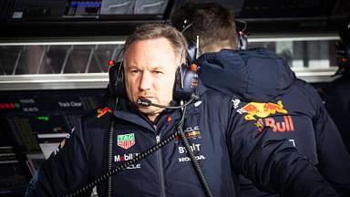 Christian Horner, (GB), Oracle Red Bull Racing, Teamchef USA, Formel 1 Weltmeisterschaft, Grand Prix von Las Vegas, Las Vegas Strip Circuit, 21.11.2024