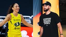 Sue Bird and Stephen Curry