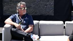 Michael Andretti (USA) Besitzer und Präsident Andretti Autosport während eines TV Interviews, FIA Formel E Weltmeisterschaft, Saison 10, Portland E- Prix, 28.06.2024 Oregon, USA