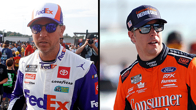 Denny Hamlin and Brad Keselowski.