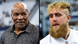 Mike Tyson and Jake Paul