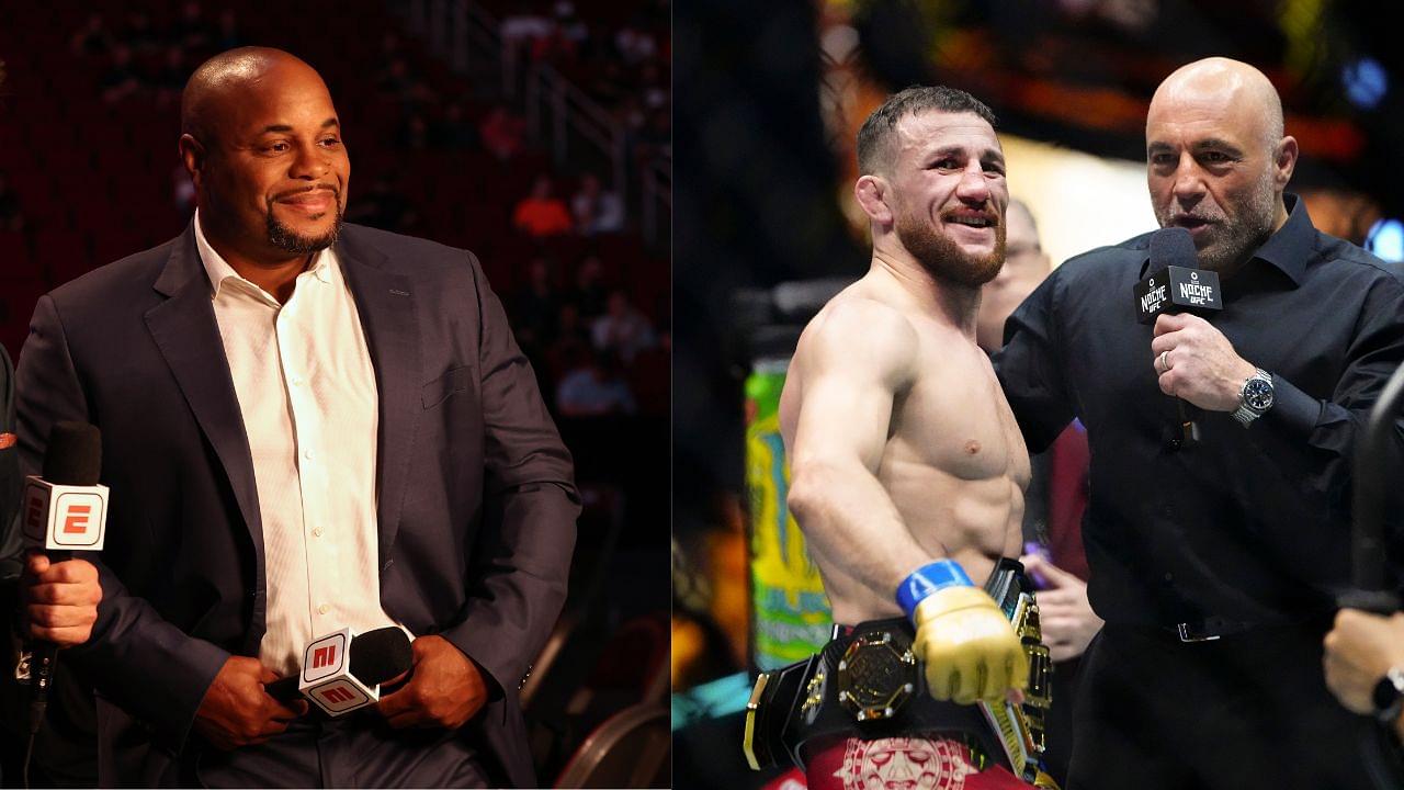 Daniel Cormier (L), Merab Dvaishvili (R)