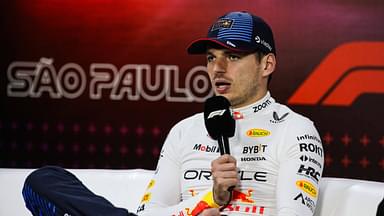 VERSTAPPEN Max (ned), Red Bull Racing RB20, portrait press conference, during the Formula 1 Grande Premio de Sao Paulo 2024