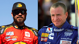 Martin Truex Jr. (L) and Mark Martin (R).