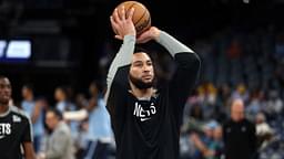 Brooklyn Nets guard Ben Simmons (10) shoots during warm ups prior to the game against the Memphis Grizzlies at FedExForum