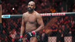 Jon Jones meet in the octagon for a 3-round bout for UFC309 - Jones vs Miocic at Madison Square Garden on November 16, 2024 in New York City, NY ( PxImages) New York City, Ny United States - ZUMAp175 20241116_zsa_p175_666