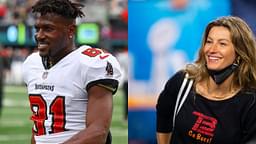 Antonio Brown and Gisele Bundchen