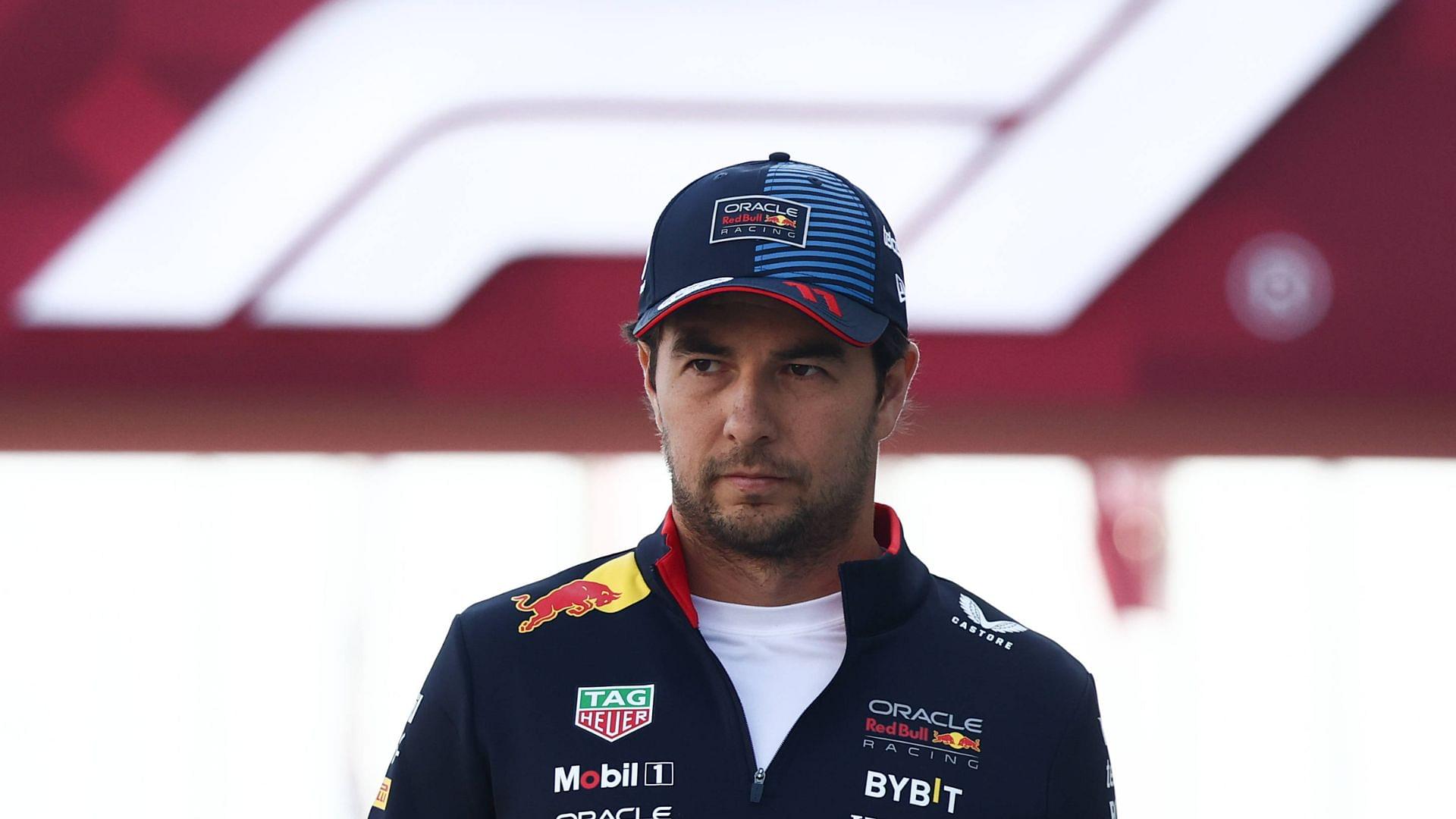 F1 Grand Prix Of Qatar 2024 Sprint Sergio Perez of Red Bull Racing before Sprint ahead of the Formula 1 Grand Prix of Qatar at Lusail International Circuit in Lusail