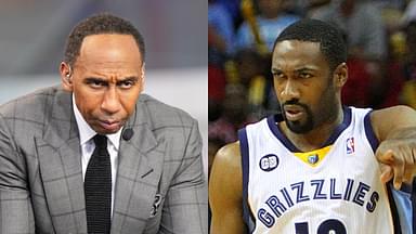 Stephen A. Smith and Gilbert Arenas