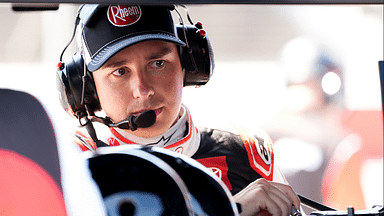 NASCAR Cup Series driver Christopher Bell (20) stands at his pit box during practice for the Cook Out Southern 500 at Darlington Raceway.