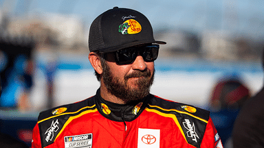 NASCAR Cup Series driver Martin Truex Jr during qualifying for the Championship race at Phoenix Raceway.