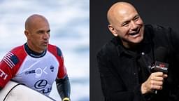 Kelly Slater (L), Dana White (R)