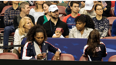 Serena Williams (USA), Alexis Ohanian and baby, Alexis Olympia Ohanian Jr.