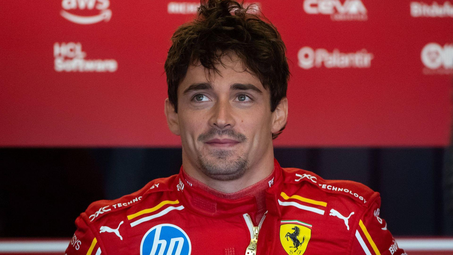 Charles Leclerc Scuderia Ferrari HP, Monaco, 16 in the pits, MEX, Formula 1 World Championship, Grand Prix of Mexico City, Autodromo Hermanos Rodriguez