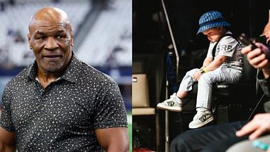 Mike Tyson (L) Hasbulla (R)