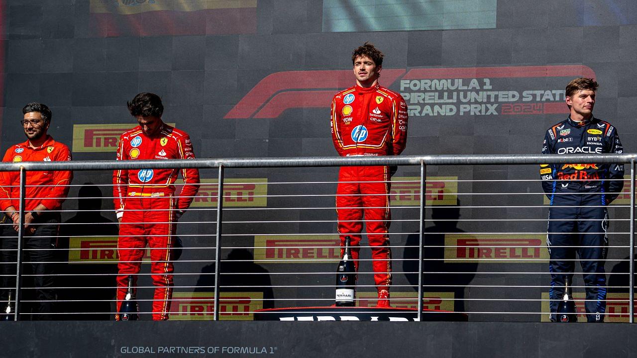 Charles Leclerc, Ferrari SF-24 from Monaco during the United States Grand Prix at Circuit of the Americas