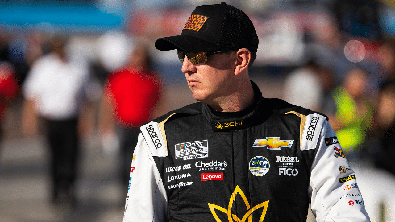 NASCAR Cup Series driver Kyle Busch (8) during qualifying for the Championship race at Phoenix Raceway.