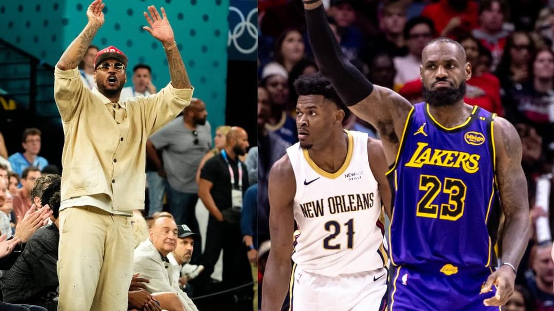 carmelo anthony and lebron james