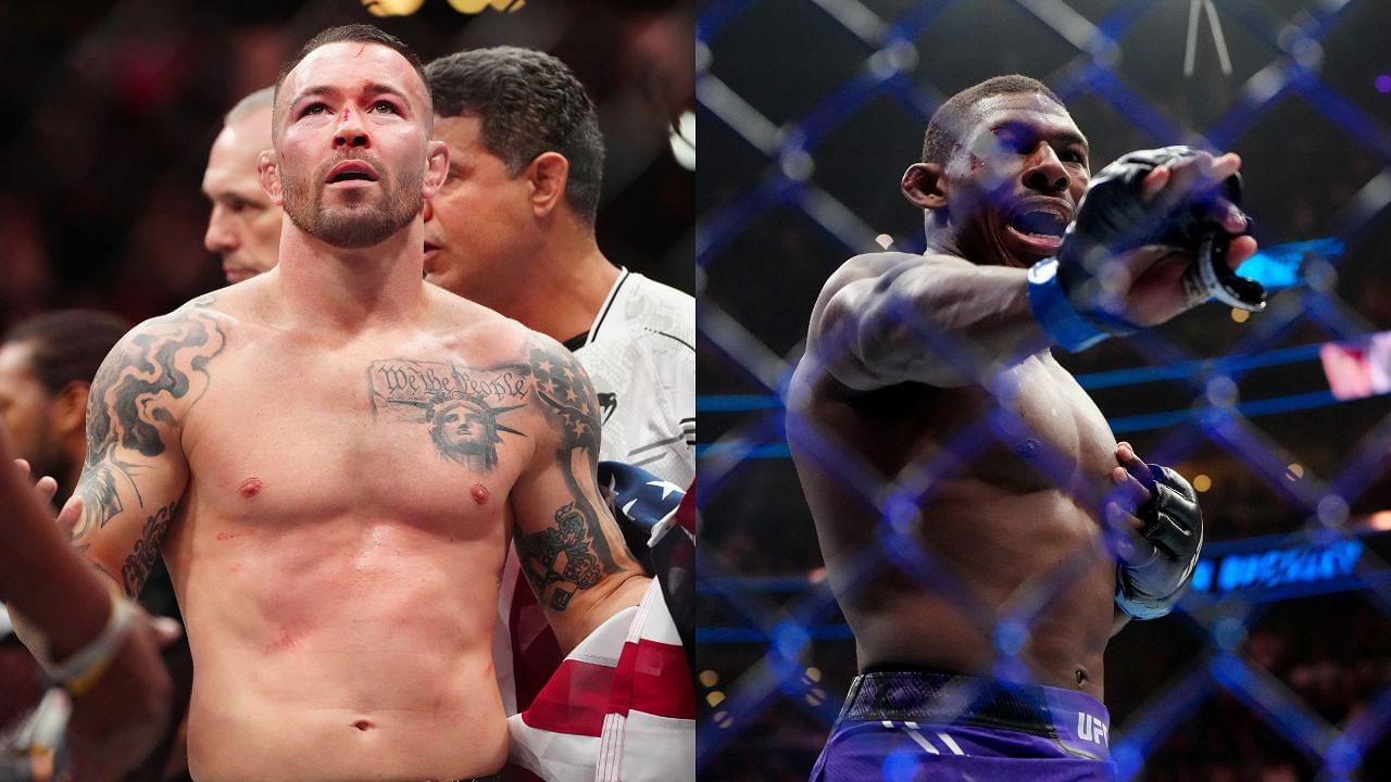 Colby Covington (L), Joaquin Buckley (R)