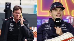 Toto Wolff(L), Max Verstappen(R)