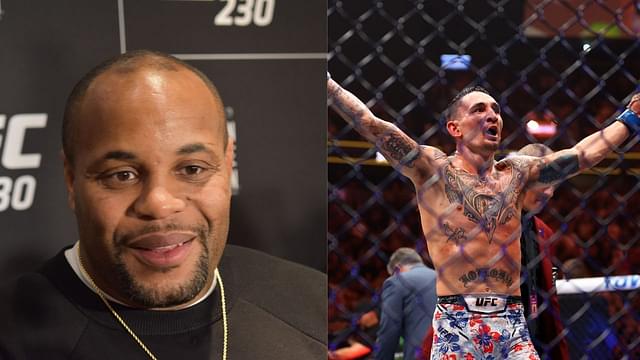 Daniel Cormier (L) and Max Holloway (R)