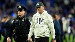 Cincinnati Bengals head coach Zac Taylor walks pff the field after the NFL game at M&T Banks Stadium in Baltimore on Thursday, Nov. 7, 2024.