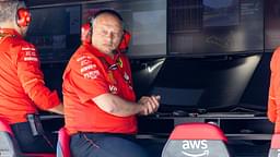 F1 Team Ferrari team principal Frederic Vasseur waits before the Formula 1 Pirelli United States Grand Prix on October 20, 2024 at the Circuit of The Americas in Austin