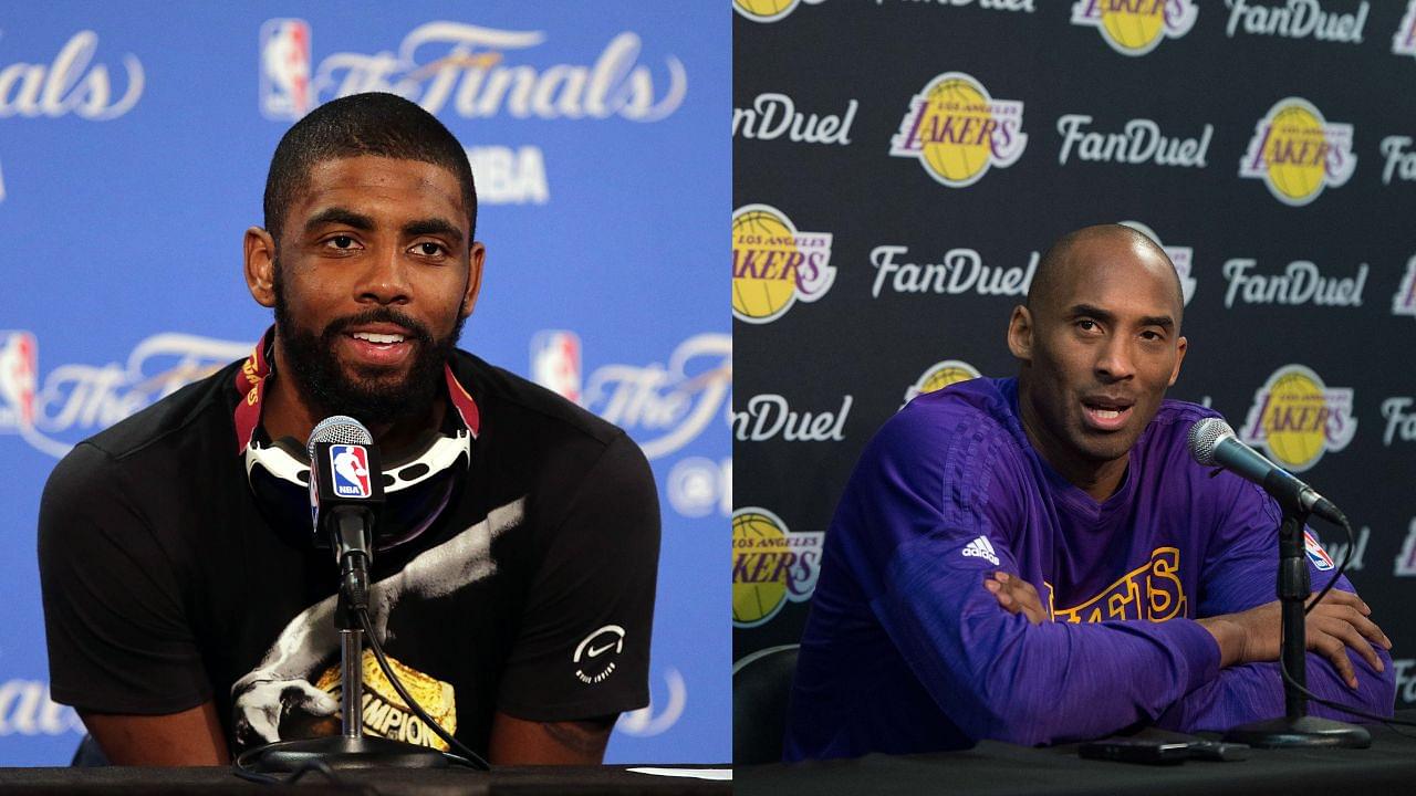 Kyrie Irving (L), Kobe Bryant (R)