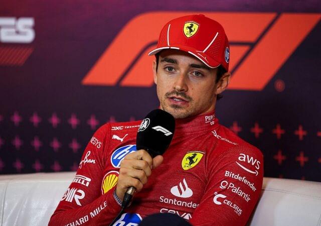 LECLERC Charles (mco), Scuderia Ferrari SF-24, portrait, press conference, PK, Pressekonferenz during the Formula 1 Pirelli United States Grand Prix 2024, 19th round of the 2024 Formula One World Championship