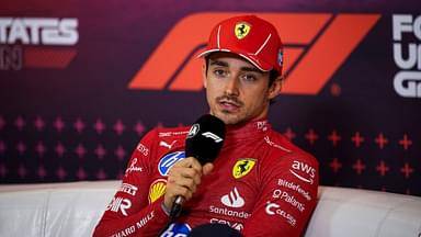 LECLERC Charles (mco), Scuderia Ferrari SF-24, portrait, press conference, PK, Pressekonferenz during the Formula 1 Pirelli United States Grand Prix 2024, 19th round of the 2024 Formula One World Championship