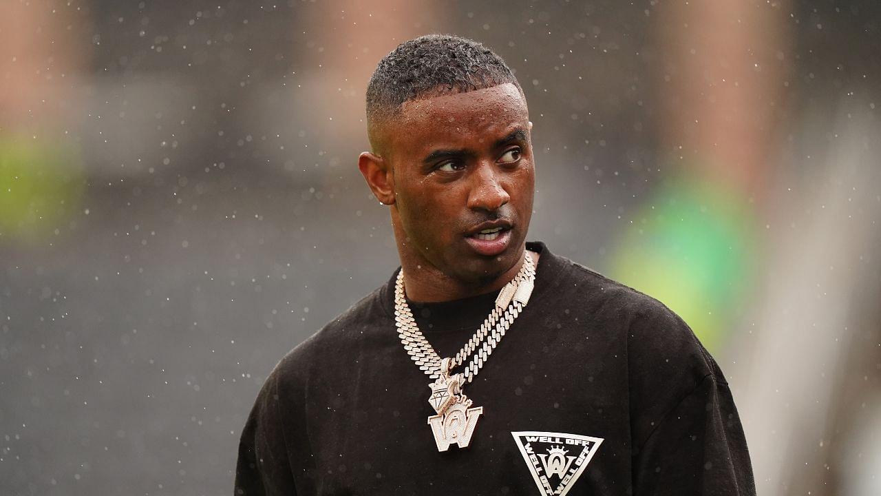 Colorado Buffaloes video producer Deion Sanders Jr. during a spring game event at Folsom Field.