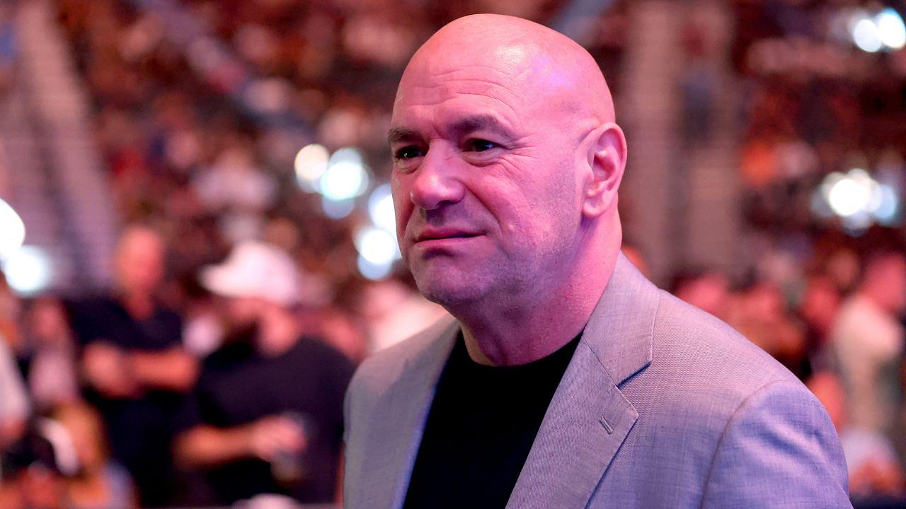 UFC CEO and president Dana White during UFC 303 at T-Mobile Arena.