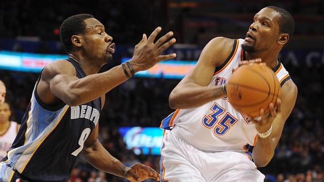 Tony Allen and Kevin Durant