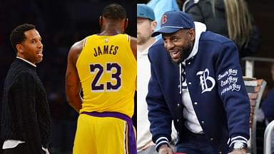 Maverick Carter, LeBron James and Andre Iguodala