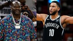 Shaquille O'Neal and Ben Simmons