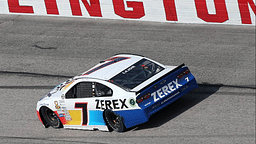 Corey LaJoie, Spire Motorsports, Chevrolet Camaro In Memory of Alan Kulwicki during the running of the Goodyear 400 on May 9, 2021 at Darlington Raceway in Darlington, South Carolina.