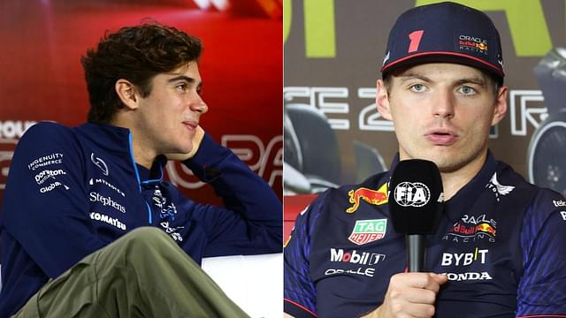 Franco Colapinto(L), Max Verstappen(R)