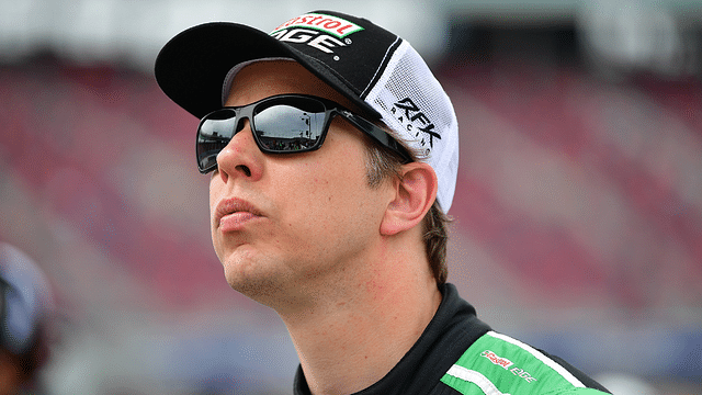 NASCAR Cup Series driver Brad Keselowski (6) during qualifying for the United Rentals Work United 500 at Phoenix Raceway.