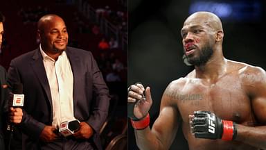 Daniel Cormier (L), Jon Jones (R)