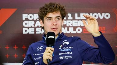 Formula 1 Lenovo Grande Premio de Sao Paulo 2024 - Practice and Sprint Qualifying Franco Colapinto (ARG) - Williams Racing - Williams FW46 - Mercedes during the Thursday press conference