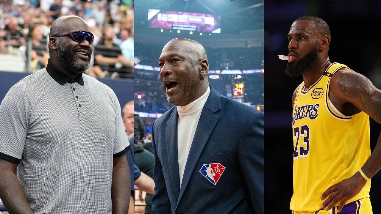 Shaquille O’Neal Refuses to Pick GOAT Between LeBron James and Michael Jordan Over Missing “Correct Contestant” Kobe Bryant