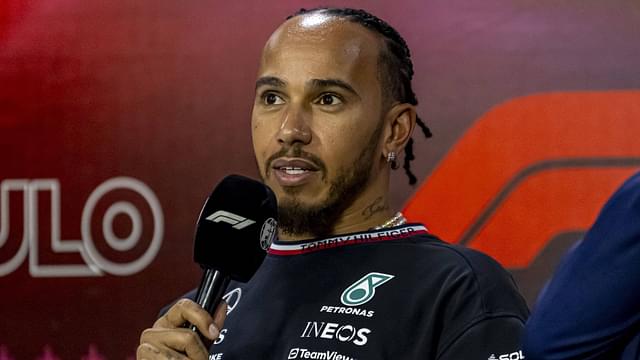 Sao Paulo - 31-10-2024, Interlagos Circuit, Lewis Hamilton at the Formula 1 Brazil Grand Prix 2024 Thursday