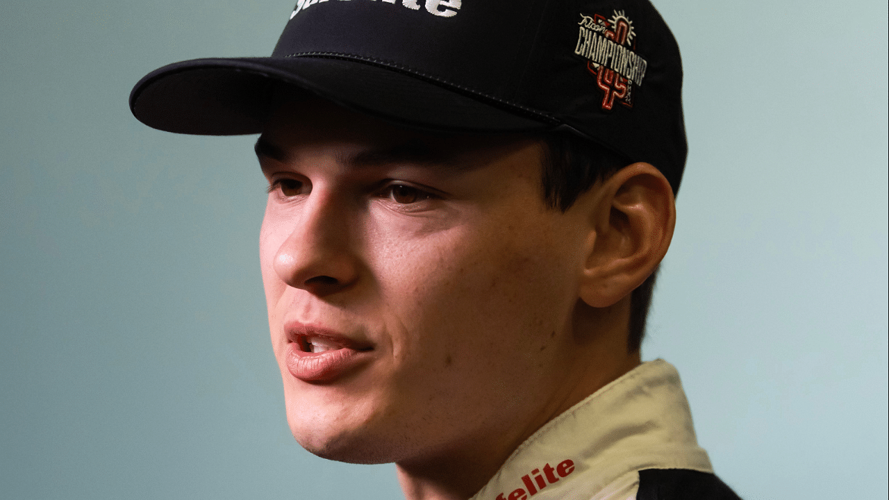 NASCAR Truck Series driver Corey Heim during Championship 4 Media Day at Phoenix Raceway.