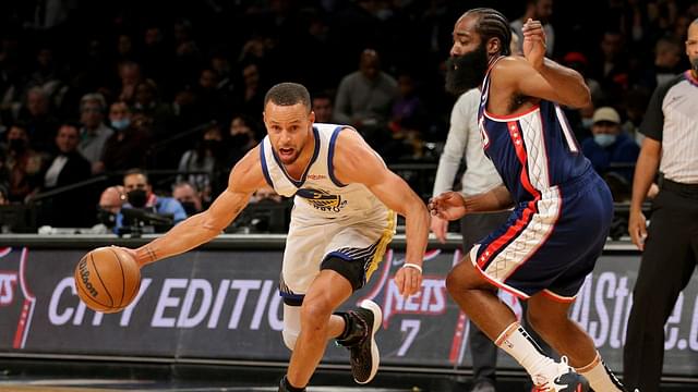 Stephen Curry and James Harden