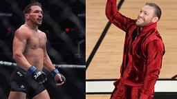 Michael Chandler (L), Conor McGregor (R)