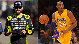 Ryan Blaney (L) and Kobe Bryant (R).