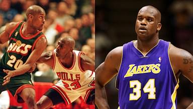 Gary Payton, Michael Jordan, and Shaquille O'Neal.