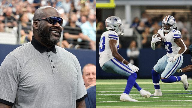 Shaquille O'Neal (L) and Dallas Cowboys (R)